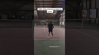 POV  Il ny a rien qui va dans ce point tennis humour partage merguez smash highlights [upl. by Lladnar]