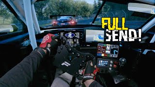 Mustang GT3 SHREDS Nurburgring  Assetto Corsa Competizione  Fanatec CSL DD [upl. by Dulcea767]