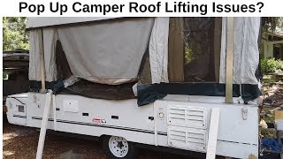 Coleman  How to Repair Pop Up Camper Roof Lifting Issues [upl. by Sellig]