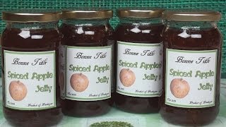 Spiced Apple Jelly Recipe [upl. by Spearing759]