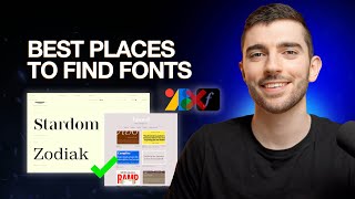 4 Places to Find New Fonts for Designers [upl. by Errised]