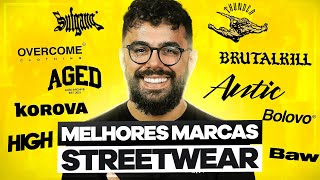 29 MARCAS de ROUPA MASCULINA de STREETWEAR  Moda Masculina 2024 [upl. by Patrizius]