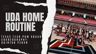 TEXAS TECH POM SQUAD 2024 UDA HOME ROUTINE [upl. by Jollanta]