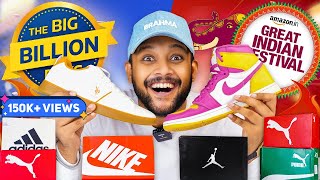 Top ShoesSneakers Offers Deals 2023 🔥 Flipkart Big Billion Days amp Amazon Great Indian Festival Sale [upl. by Ydiarf784]