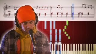 Ride by Twenty One Pilots  Live Lounge Version Piano Tutorial [upl. by May905]