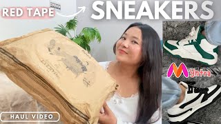 Best RedTape Sneakers 👟myntra haul  Running shoes Casual shoes  Tryon  vlog74 [upl. by Cowden751]