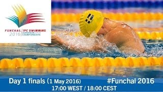 Funchal 2016  IPC Swimming European Open Championships  LIVE [upl. by Oilcareh]