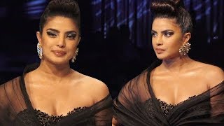 Priyanka Chopras HOT Ramp Walk For Blenders Pride  LehrenTV [upl. by Cohligan]