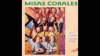 Santo  Misa Coral en Re  F Palazón Partitura Órgano Coro y Pueblo [upl. by Arrekahs698]