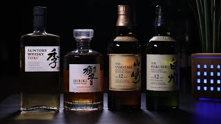 Suntory Whisky  Toki Hibiki Yamazaki and Hakushu  Quick Alcohol Reviews Doobs Booze Reviews [upl. by Nyltac714]