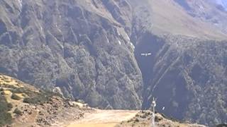 Syanboche Landing in Nepal 2 [upl. by Yelnek]