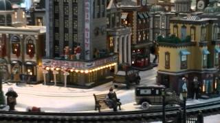 Department 56 Christmas In The City Display 06 [upl. by Neetsirk804]