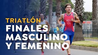 TRIATLON  Finales Femeninas y Masculinas [upl. by Lesab]