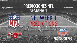 Predicciones NFL Semana 1 [upl. by Annaed575]