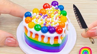 Best Miniature Chocolate Cake with Kitkat  1000 Amazing Rainbow Kitkat Cake Decorating Ideas [upl. by Etyak]