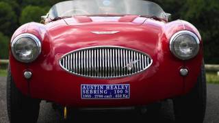 Austin Healey 100S au Mas du Clos 2010 [upl. by Notneb243]