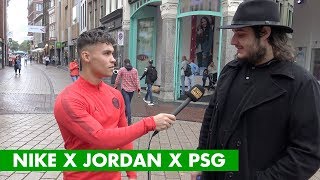 Wat vindt ARNHEM van het nieuwe PSG x Jordan trainingspak  Soccerfanshop [upl. by Naujak]