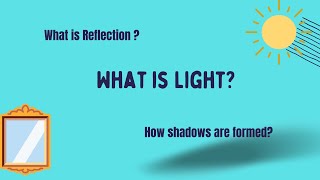 What is Light How do we see objects Sources of Light  Reflection  Shadows [upl. by Ricker]