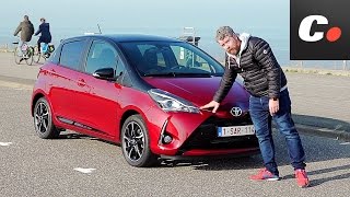 Toyota Yaris 2018  Primera Prueba  Test  Review en español  cochesnet [upl. by Tram751]