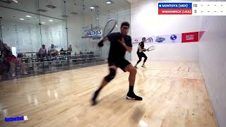 Racquetball Highlights R MONTOYA MEX VS J BREDENBECK USA 2024 │ FINAL MENS SINGLES [upl. by Susej]