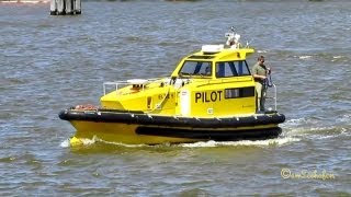 ELBE 5  Lotsenboot  pilot boat  Emden Tochterboot von ELBE PILOT IMO 9514793 [upl. by Trometer]