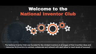 National Inventor Club Connect Collaborate amp NetworkInventors amp Resources for Invention Join us [upl. by Attalie]