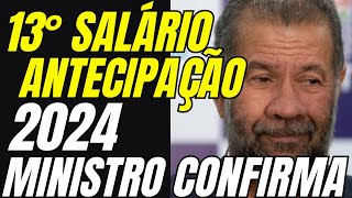 Ao Vivo 1915 13º Salário Antecipação Para 2024  Ministro Crlos Lupi Acaba de Confirmar [upl. by Ennoval694]