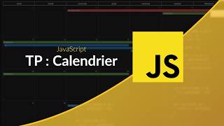 Exercice JavaScript  Créer un calendrier mensuel Extrait de la vidéo premium [upl. by Drapehs]