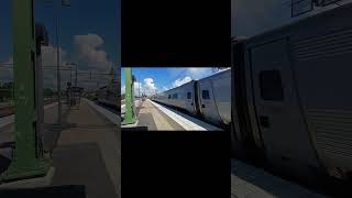 SJ snabbtåg nach Göteborg C X2 Vorbeifahrt an Herrljunga station zug shorts cupcut [upl. by Lliw983]