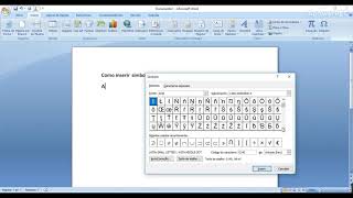 Inserção de símbolos matemáticos no word  Conjuntos Númericos [upl. by Annavas]