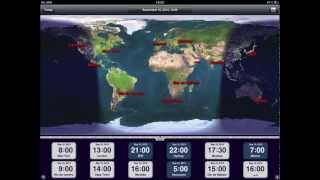 Daylight Map Throughout the Year [upl. by Caylor]