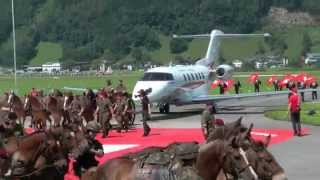 Pilatus PC24 Rollout 75 Years Pilatus Aircraft [upl. by Garris]