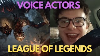 League of Legends Voice Actors [upl. by Leviram]