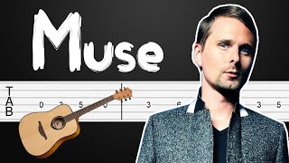 Unintended  Muse Guitar Tutorial Guitar Tabs Guitar Lesson [upl. by Annavoig134]