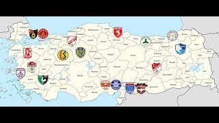 Tff 1 Lig Takımlarını Şarkılarla Anlatmak ⚽🎵🇹🇷 [upl. by Launame]