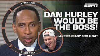 AN EARTHQUAKE IN THE NBA 🤯 Stephen A QUESTIONS a LakersHurley partnership 👀  First Take [upl. by Norward]