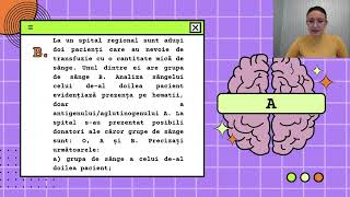 Rezolvare Varianta Bacalaureat 2023 Anatomie și fiziologie umană genetică și ecologie umană [upl. by Fenella447]