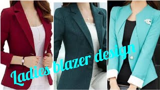 Ladies blazer ladies blazer design designer ladies blazer blazer stylish lifewithyasmin viral [upl. by Leupold]