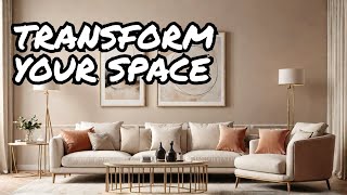 Transform Your Space Chic Home Decor Ideas [upl. by Baalbeer]