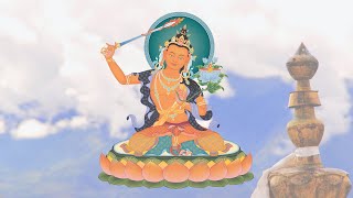 Mañjuśrīnāmasaṅgīti  Sanskrit chanting with lyrics amp translation [upl. by Jehiah]