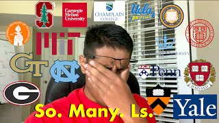 2021 COLLEGE DECISION REACTIONS  16 COLLEGES Stanford MIT Harvard  I got denied by [upl. by Massingill897]