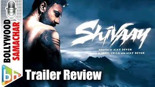 Shivaay Trailer 2016  Ajay Devgn Sayesha Saigal  Review [upl. by Yeltihw552]