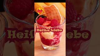 Heiße Liebe 😘 Vanilleeis mit heißen Himbeeren 😋 [upl. by Richel]