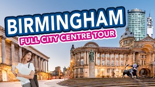 BIRMINGHAM CITY CENTRE  Full Tour [upl. by Elene]