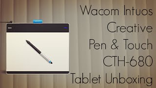 Wacom Intuos Creative Pen amp Touch CTH680 Tablet Unboxing  PhoneRadar [upl. by Nam]