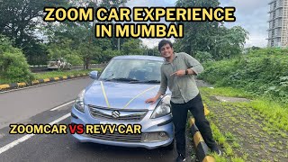 I Rented a Self Drive Car in Mumbai  Zoom Car vs Revv Car Comparison  Explore with Faisal [upl. by Cathleen323]