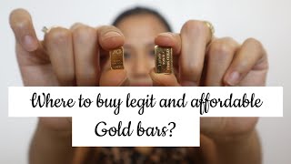 GOLD BARS NA MURA AT LEGIT  SAN BA MABIBILI  PARA SA MGA BEGINNERS [upl. by Tally]