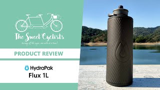 A lightweight and foldable water bottle  Hydrapak Flux 1L Flexible Water Bottle Review [upl. by Lewendal834]