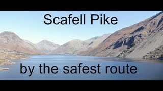 Scafell Pike by the safest and easiest route 20191118 includes a wintery section near the end [upl. by Ahsat]