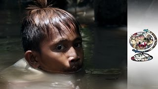 The Children Risking Their Lives In Underwater Gold Mines [upl. by Selry]